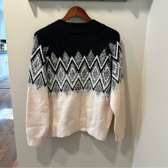 Varley Siren Relaxed Jacquard Sweater - Picture 8 of 9